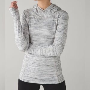 Lululemon Think Fast Hoodie
Space Dye Camo White Multi / Silver Spoon size 4